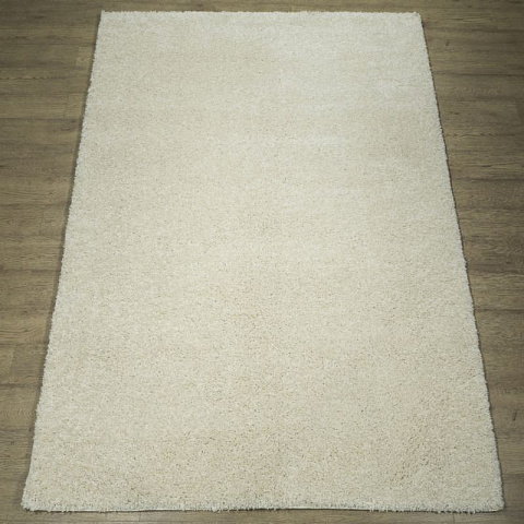 Российский прямой бежевый ковер лонж 41300